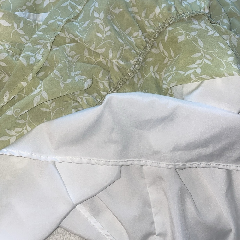 Ever After green plant‎ ruffle skirt - Picture 5 of 8